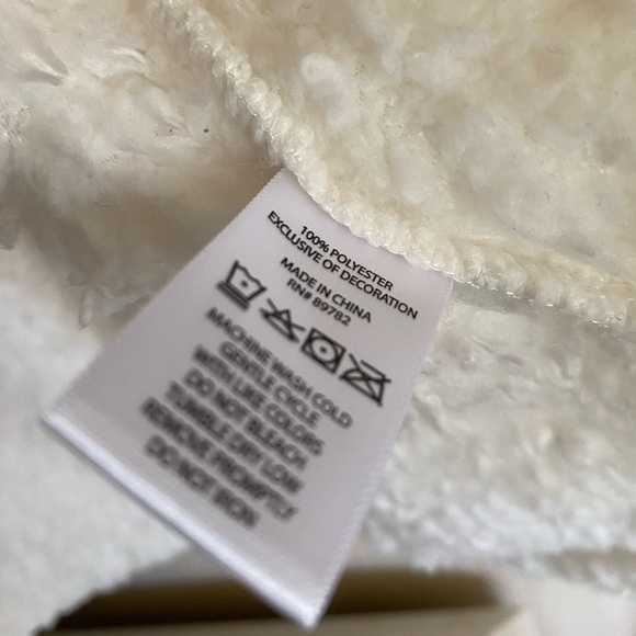 SHERPA Belted Cardigan Casual Women’s Size L/XL Color Ivory ECU Belted, Po… - Picture 13 of 13